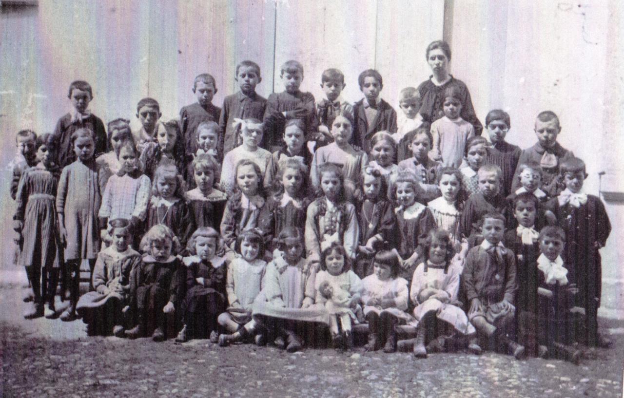1915 Photo de classe année 1915 Collection O.Naty