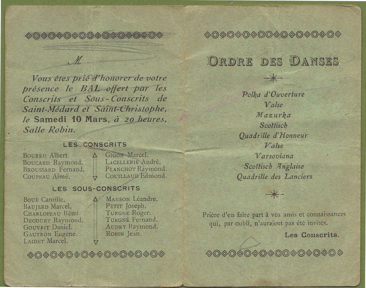 1923 grand bal conscrits 1923 1924 2