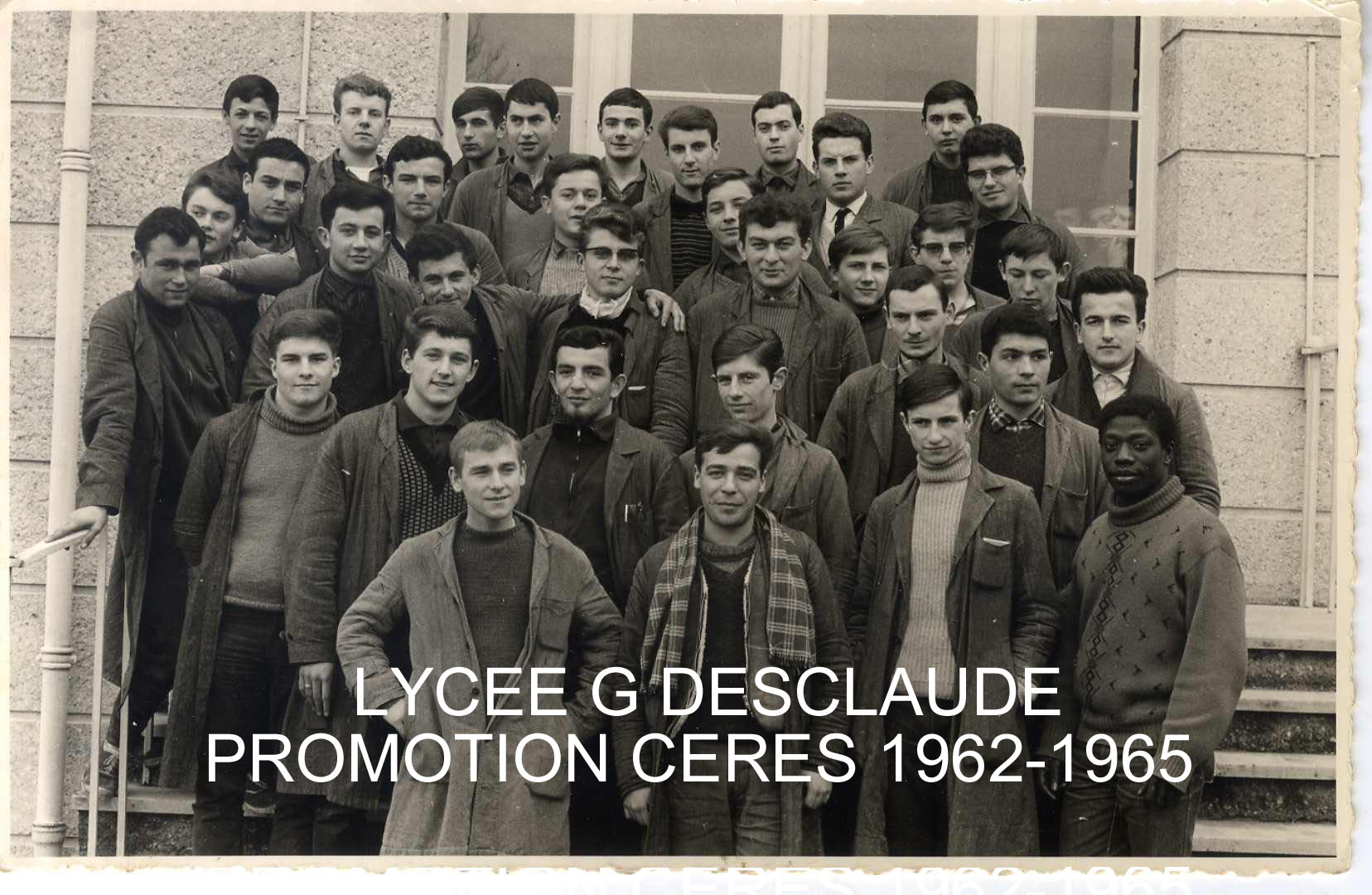 B lycee g desclaude promotion ceres1962 1965 texte