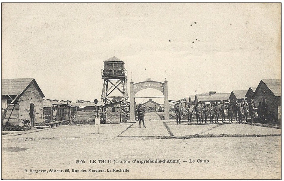 Camp charmeneuil le thou 1917