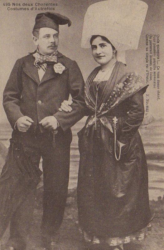 Costumes aunis 1880